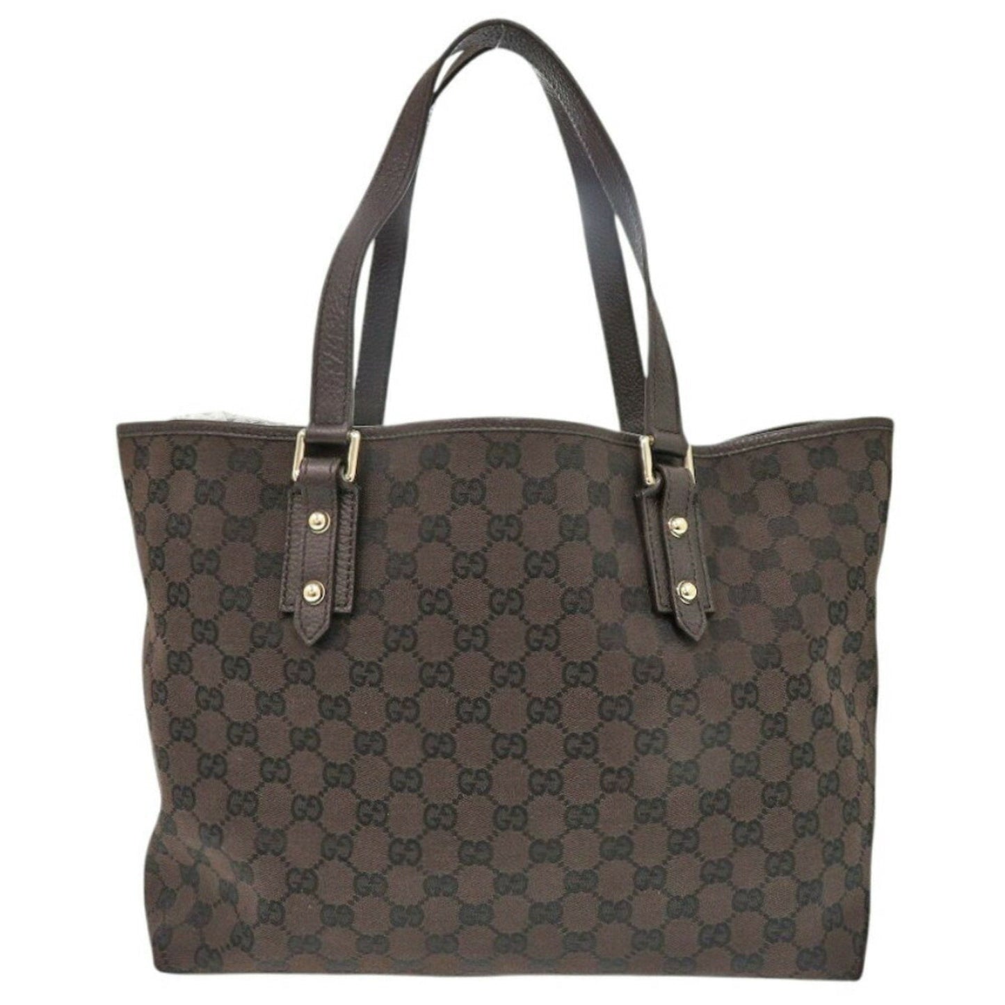 Gucci Brown Gg Canvas Tote Bag ( )