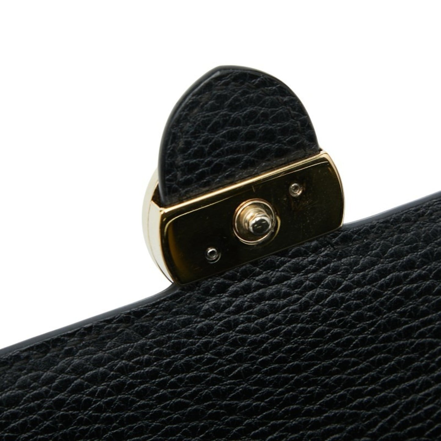 Gucci Black Leather Shoulder Bag ( )