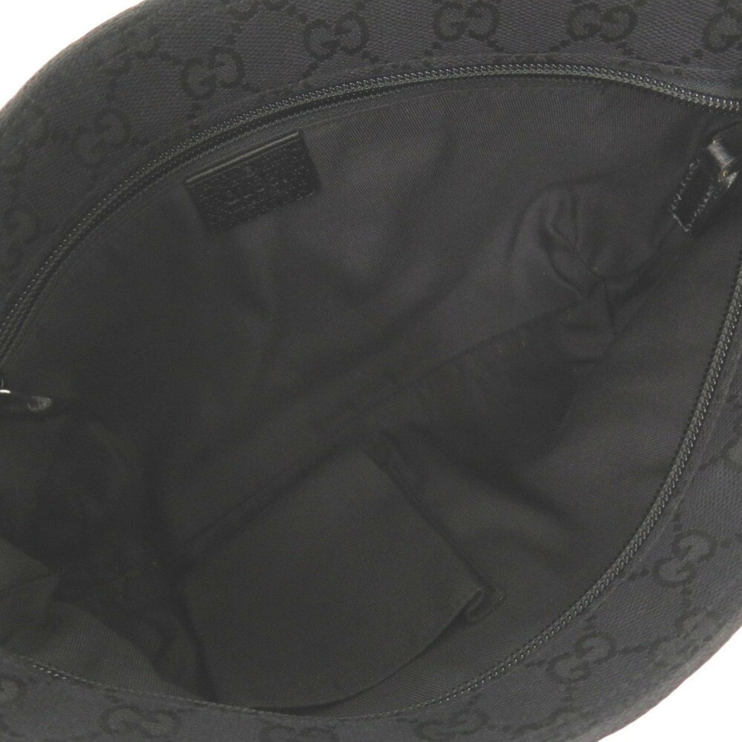 Gucci Black Green Red Color Gg Canvas Leather Shoulder Bag ( )