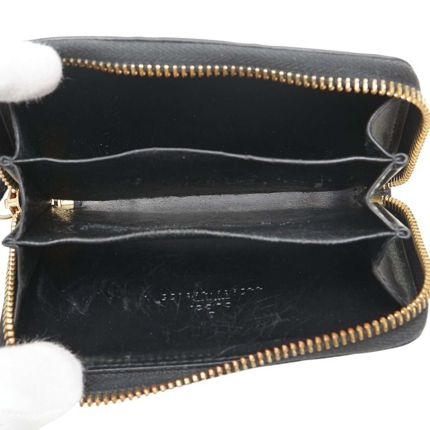 Gucci Black Leather Coin Purse/Coin Case ( )