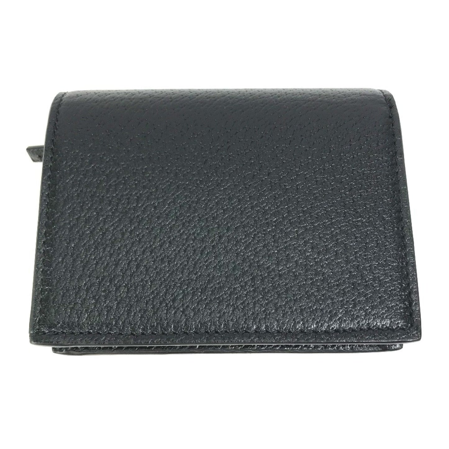 Gucci Black White Leather Chain/Shoulder Wallet ( )