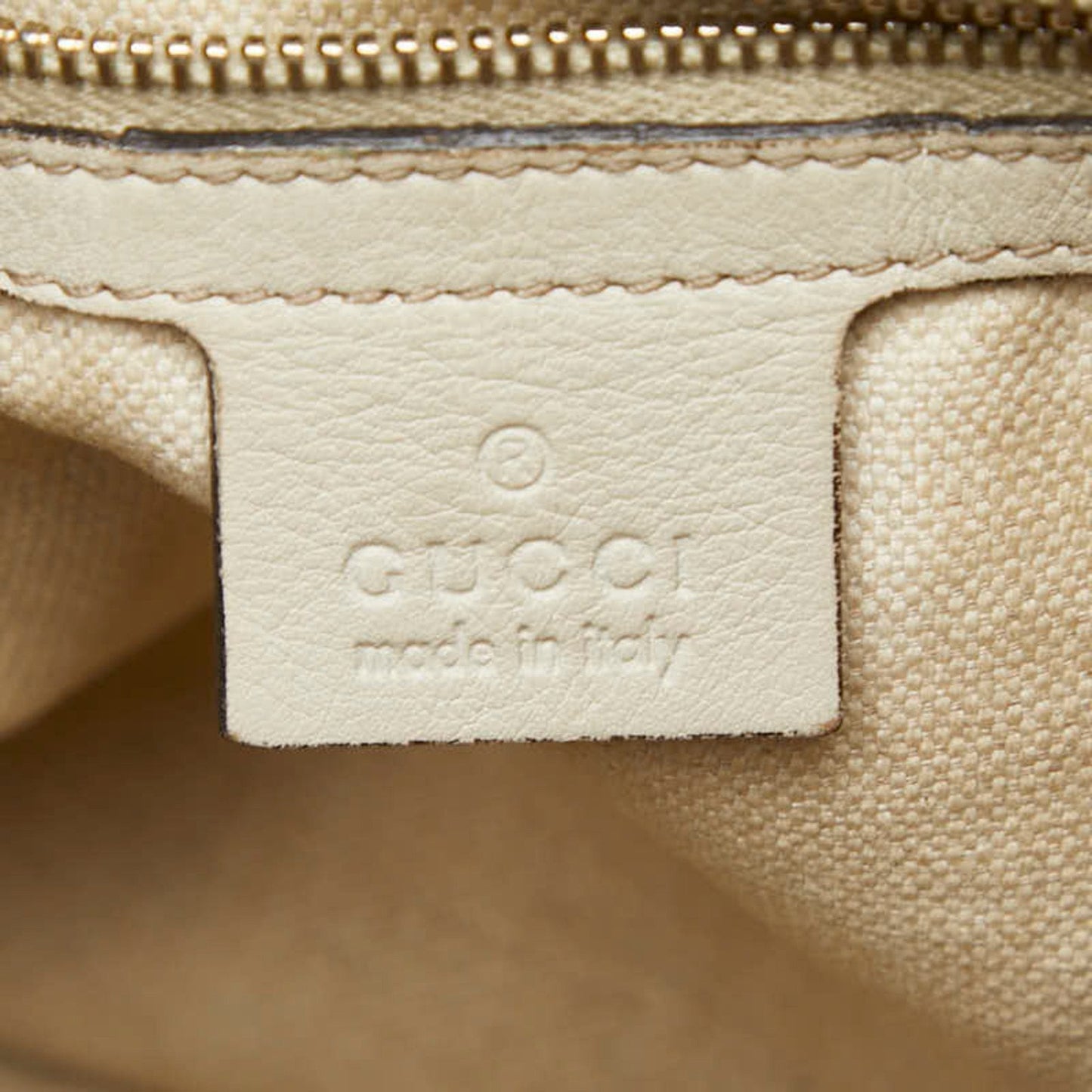 Gucci Guccissima White Leather Tote Bag ( )