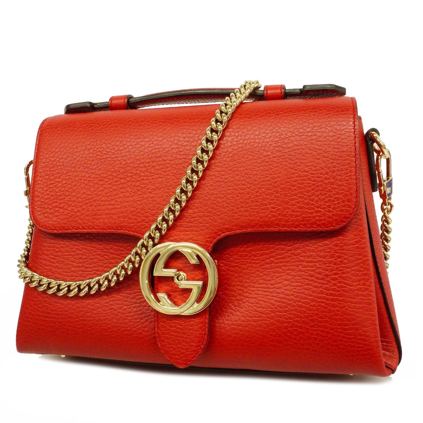 Gucci Interlocking G Leather Handbag Style 2