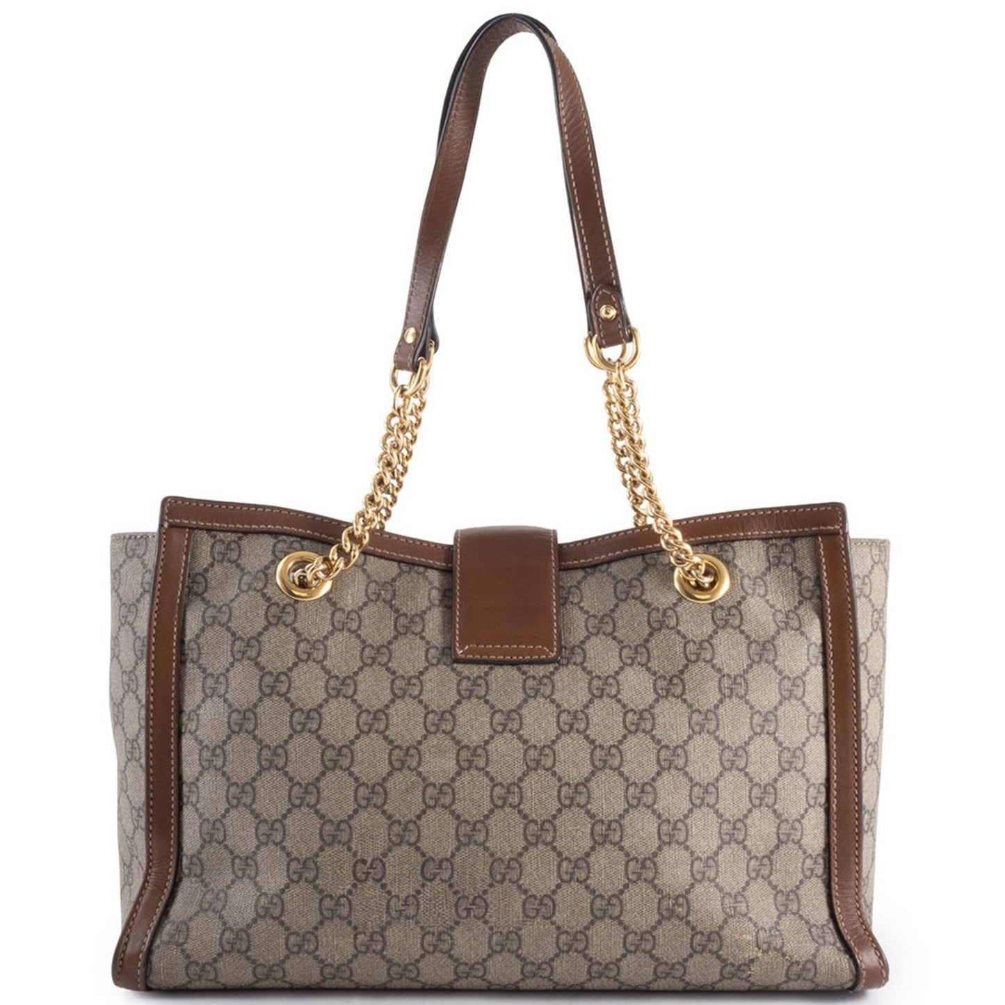 Gucci Beige Gg Supreme Leather Shoulder Bag ( )