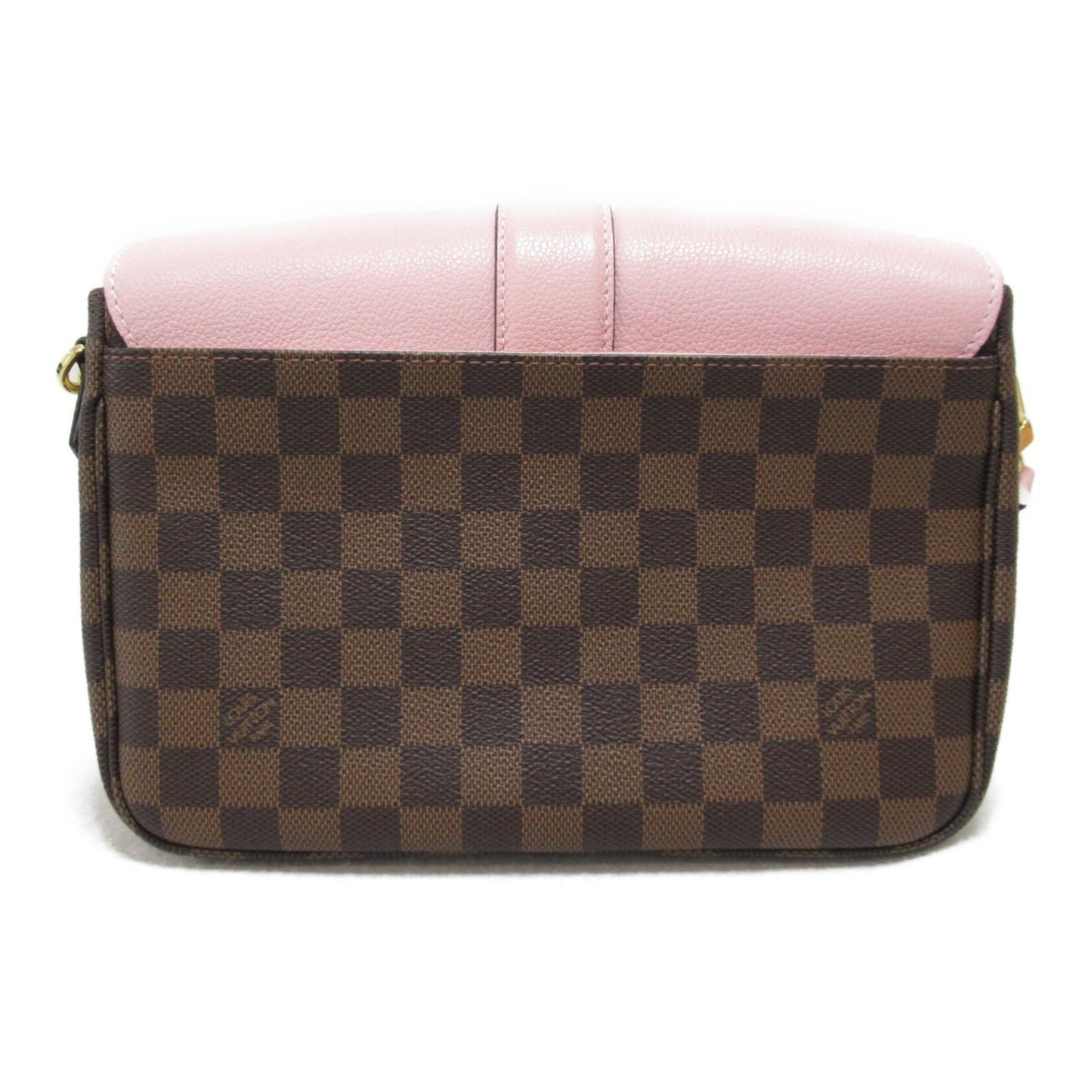 LOUIS VUITTON Clapton Shoulder Bag Pink Magnolia Damier PVC coated canvas
