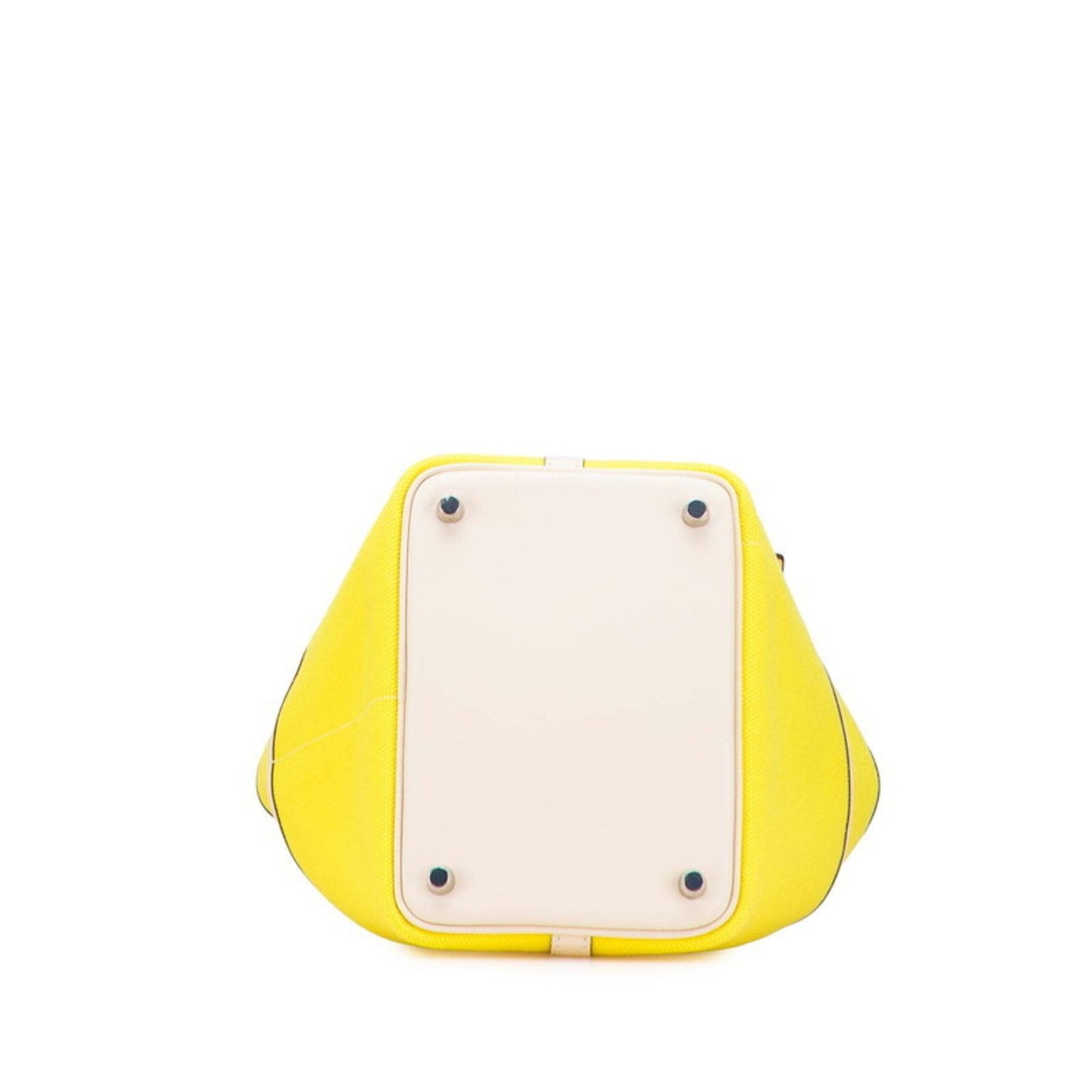 Hermes Picotin Ivory Yellow Swift Leather Handbag ( )