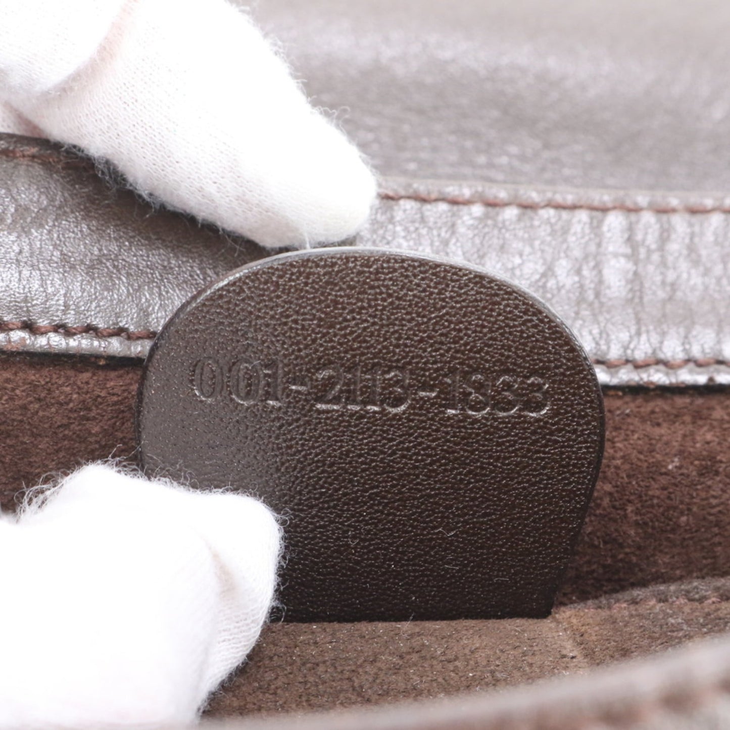 Gucci Brown Leather Shoulder Bag ( )