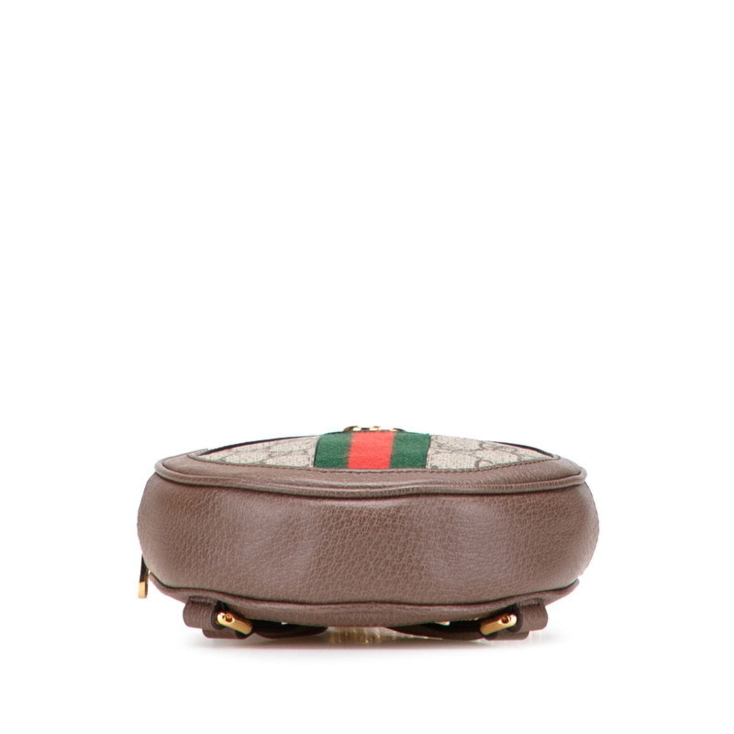 Gucci Beige Brown Pvc Leather Backpack ( )