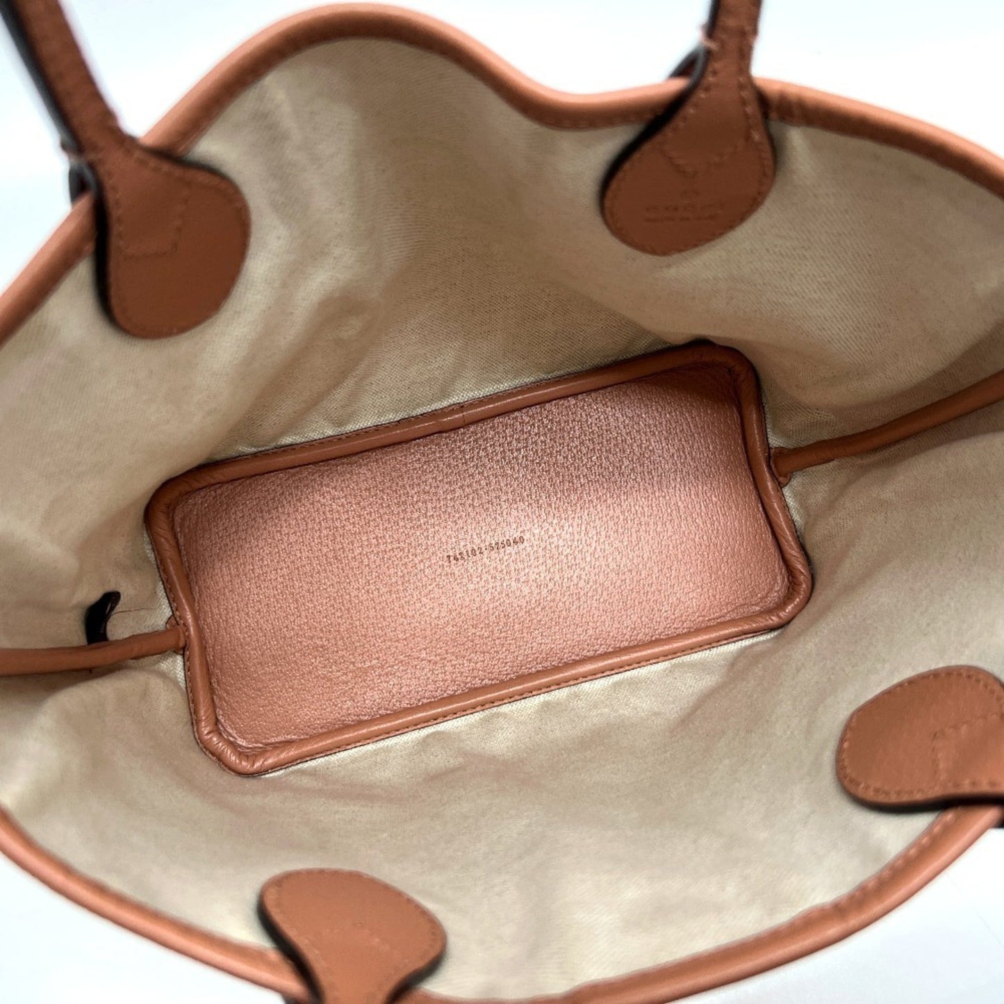 Gucci Pink Gg Canvas Tote Bag ( )