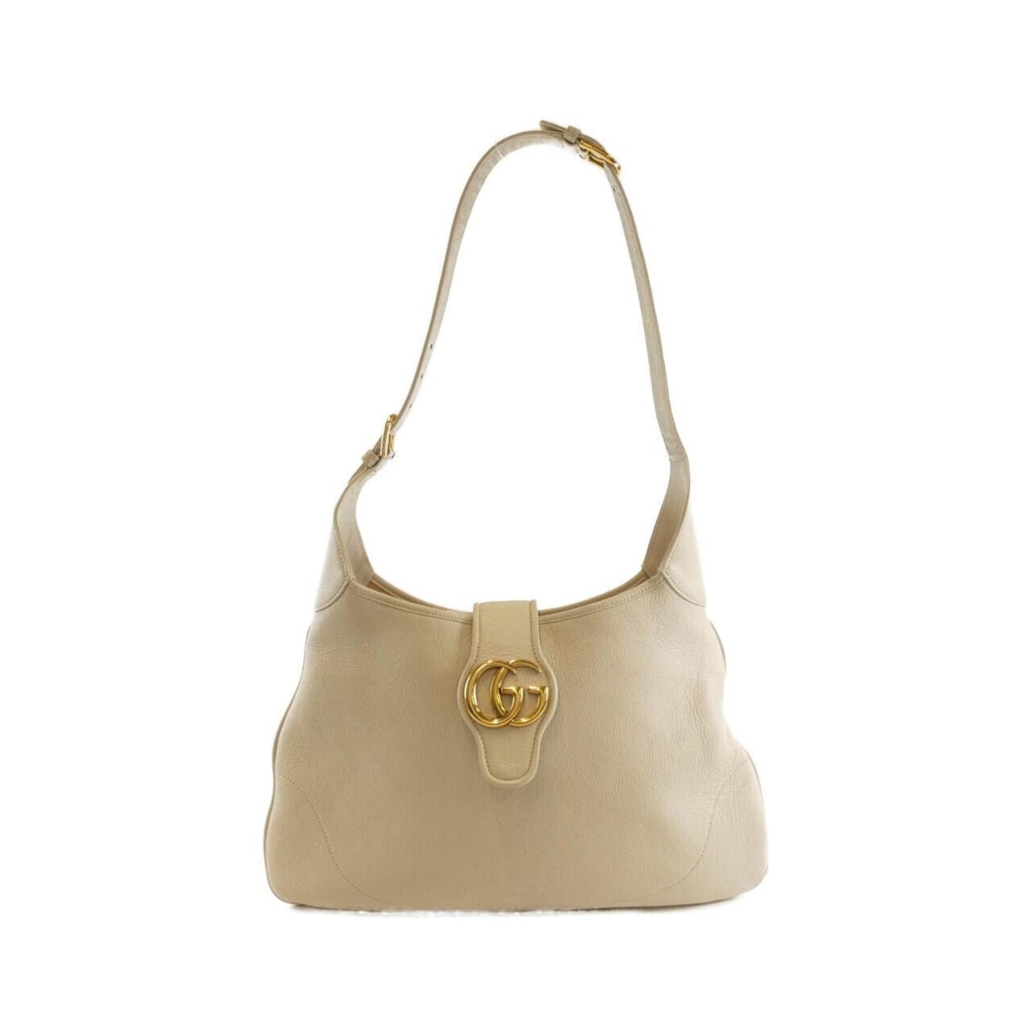 Gucci Gray Leather Shoulder Bag ( )