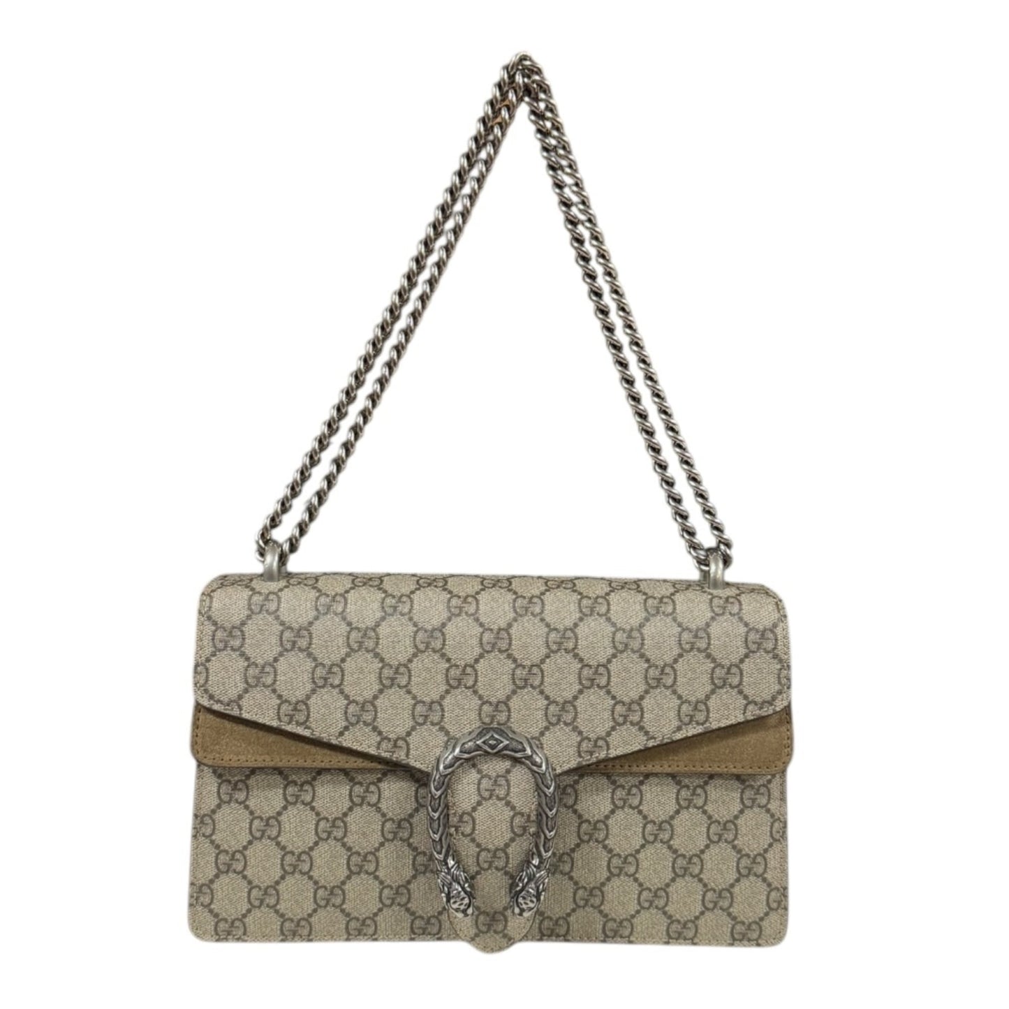Gucci Beige Gg Supreme Shoulder Bag ( )