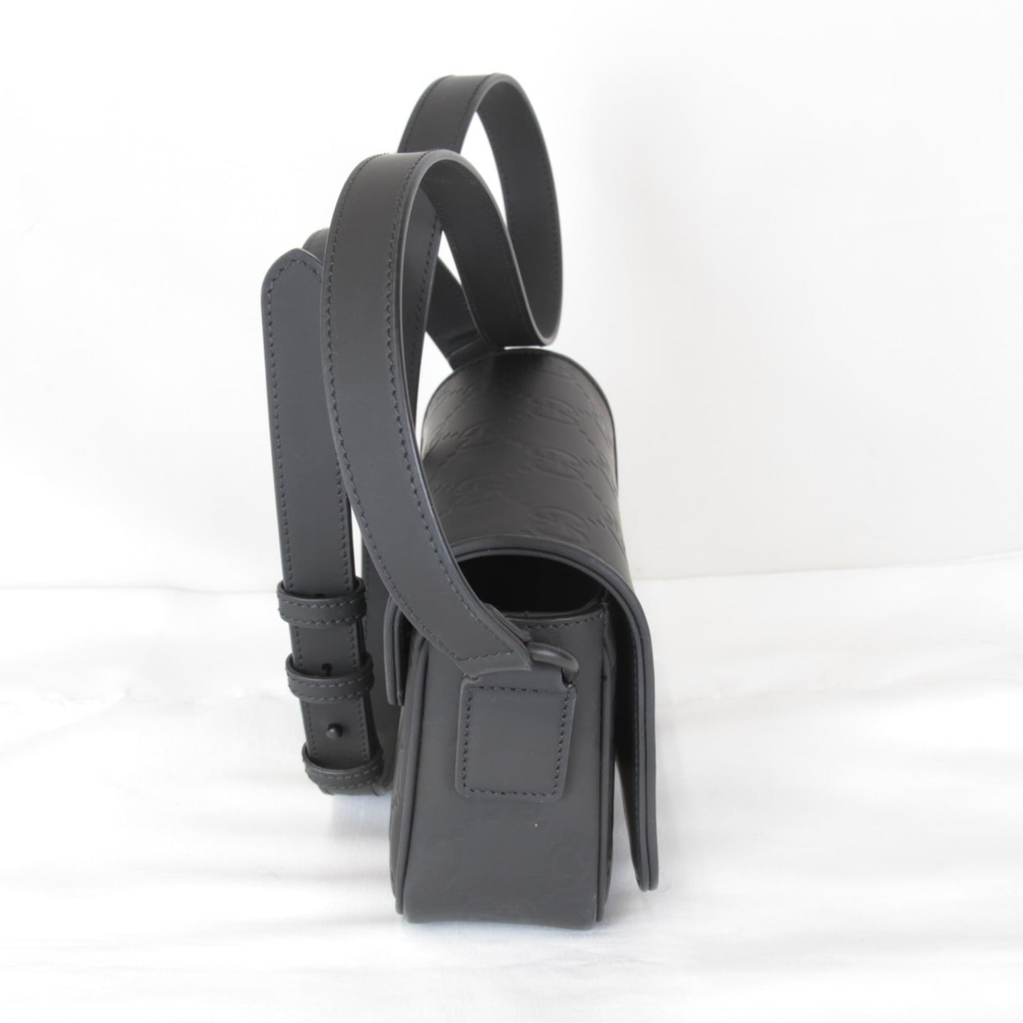 Gucci Black Rubber Shoulder Bag ( )
