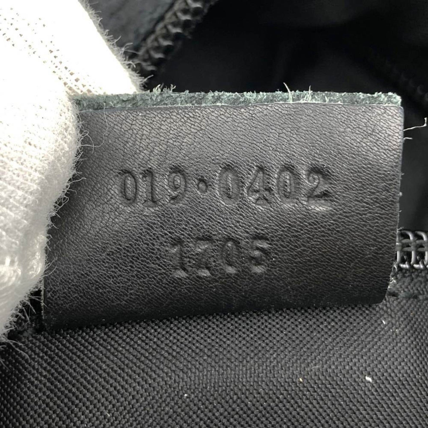 Gucci Black Gg Canvas Leather Tote Bag ( )