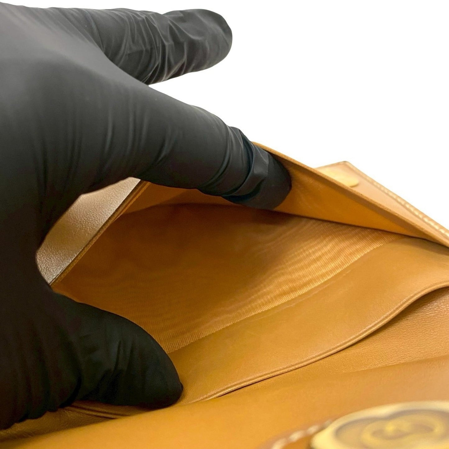 Gucci Brown Leather Pvc Wallet (Bi-Fold) ( )
