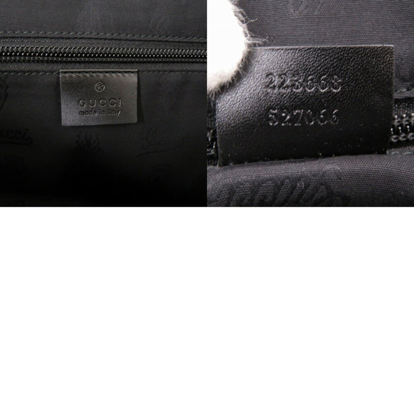 Gucci Black Pvc Tote Bag ( )