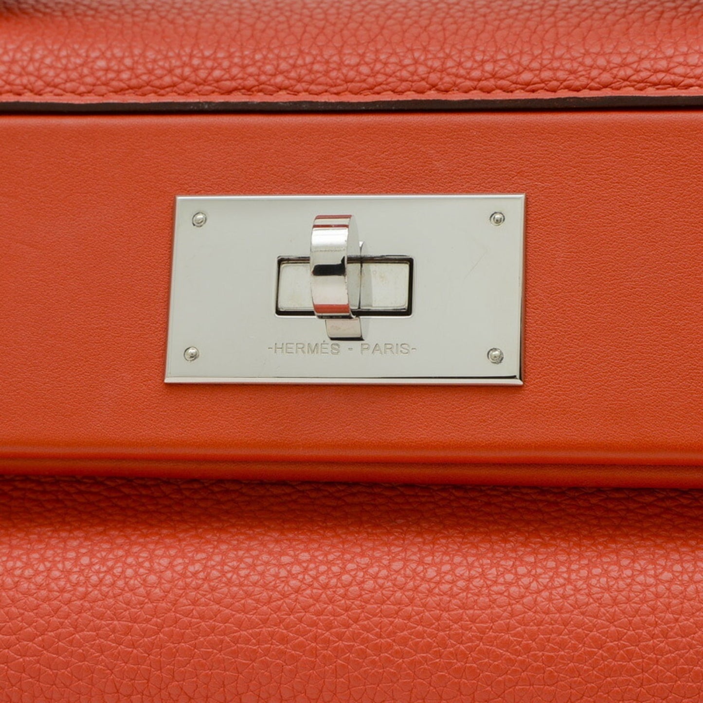 Hermes Capucine Togo Leather Handbag ( )