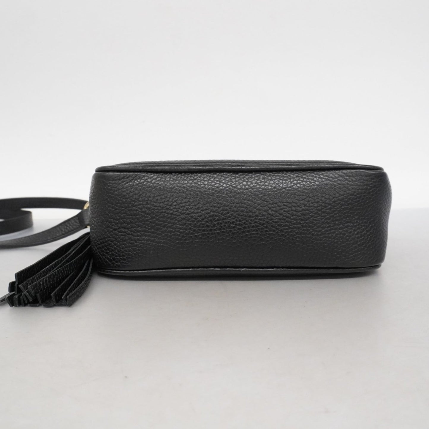 Gucci Black Leather Shoulder Bag ( )