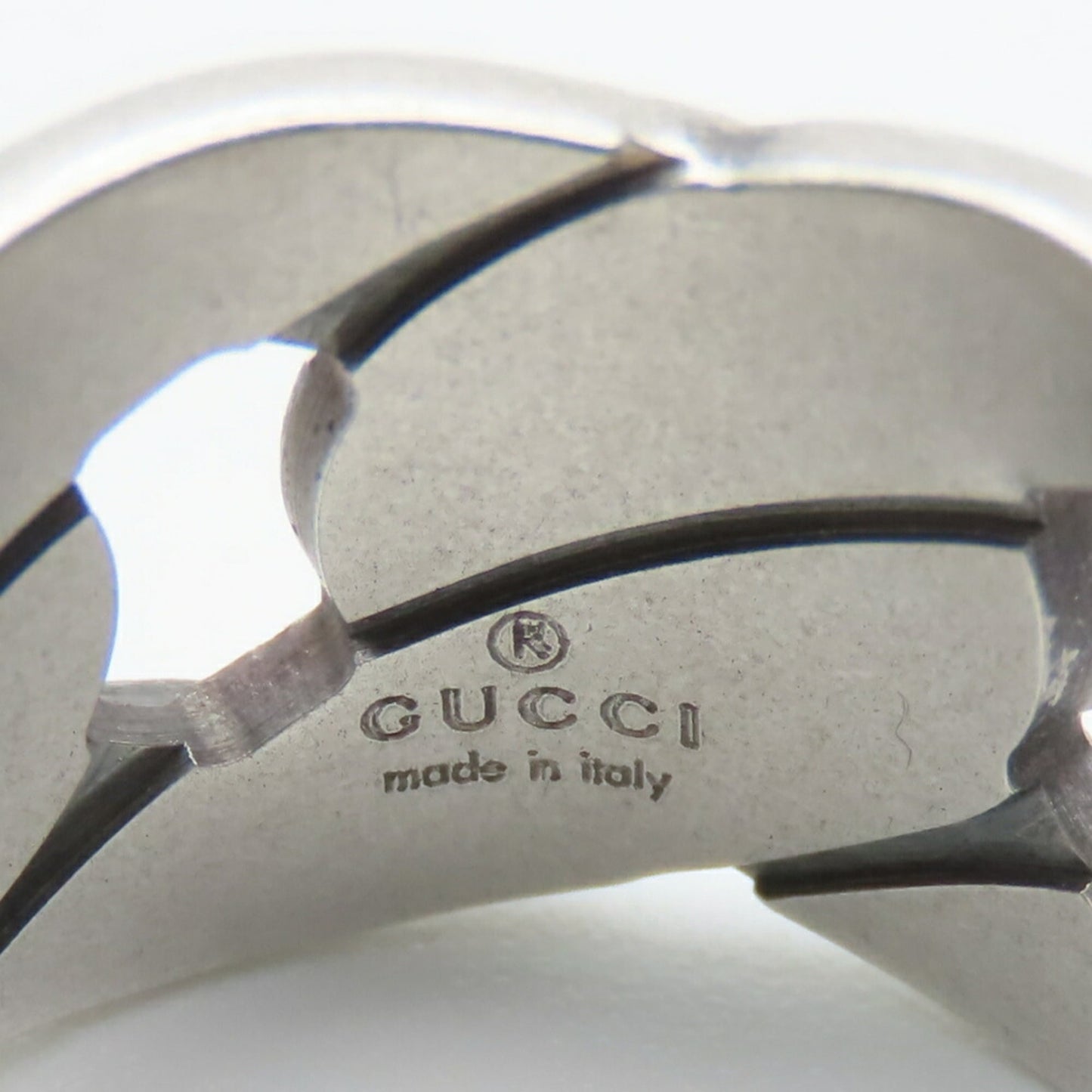 Gucci Silver Silver 925 Band Ring ( )