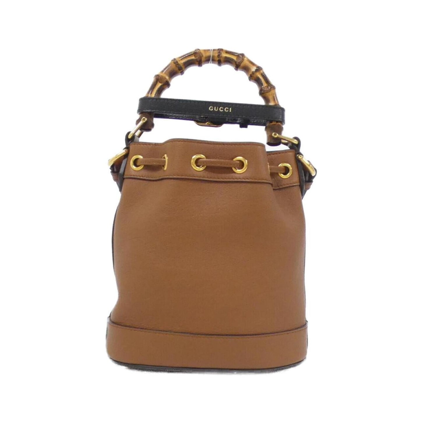 Gucci Brown Leather Handbag ( )