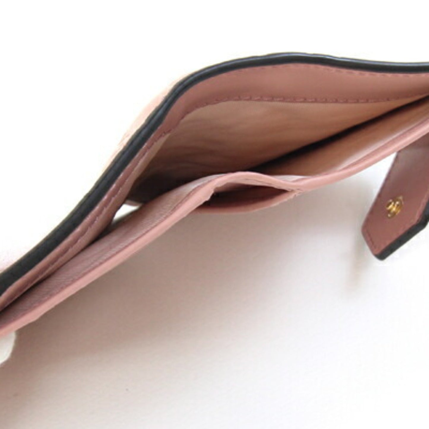 Gucci Pink Leather Wallet (Bi-Fold) ( )