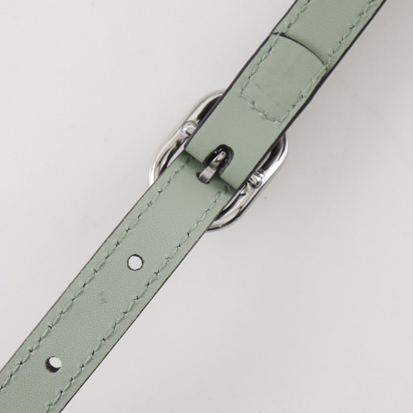 Gucci Green Pale Green Gg Canvas Shoulder Bag ( )