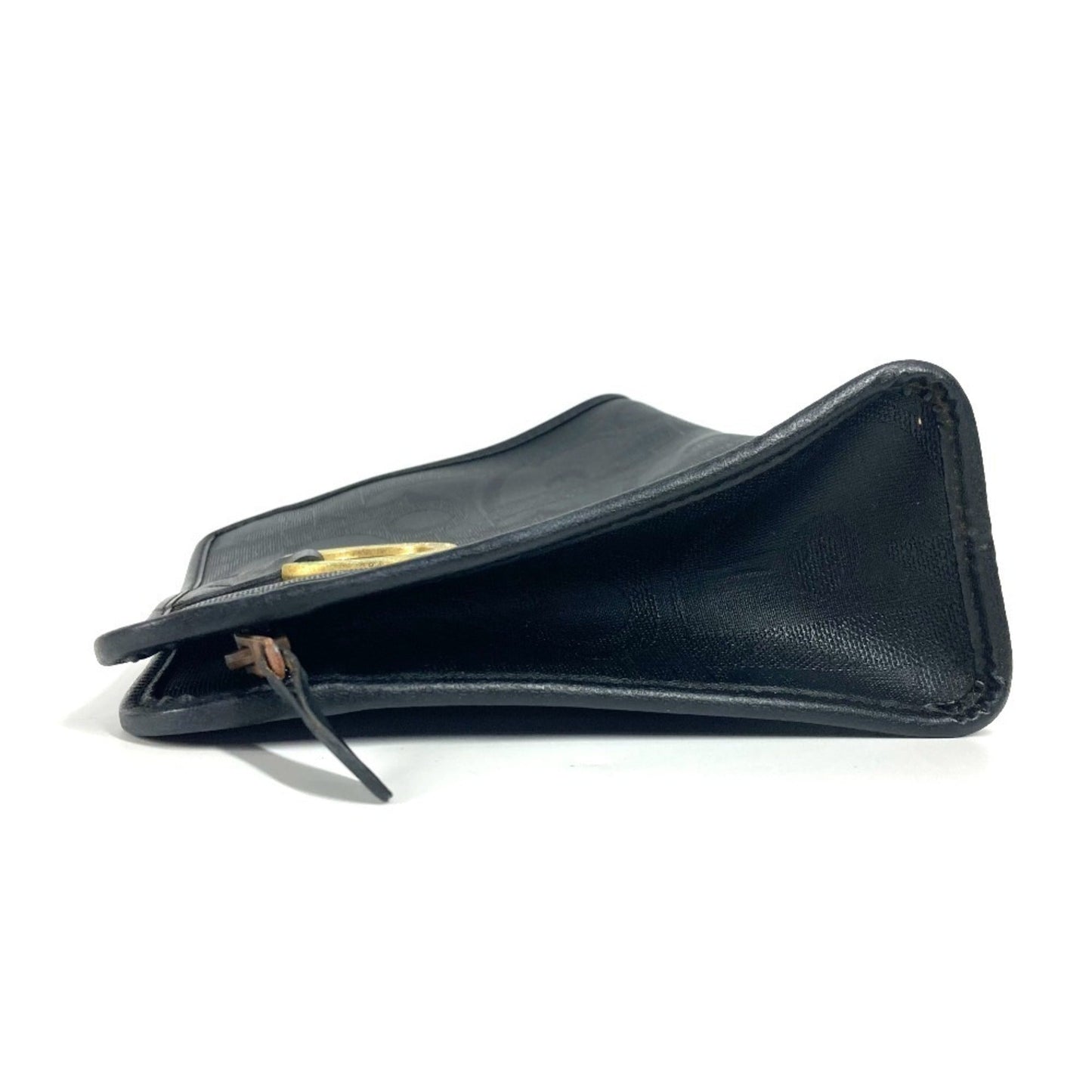 Christian Dior Navy Pvc Leather Clutch Bag Pouch ()