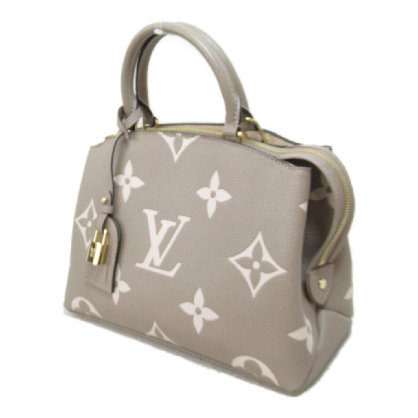 LOUIS VUITTON Petit Palais PM 2wayShoulder Bag Gray Turtrail claims Monogram empreinte leather