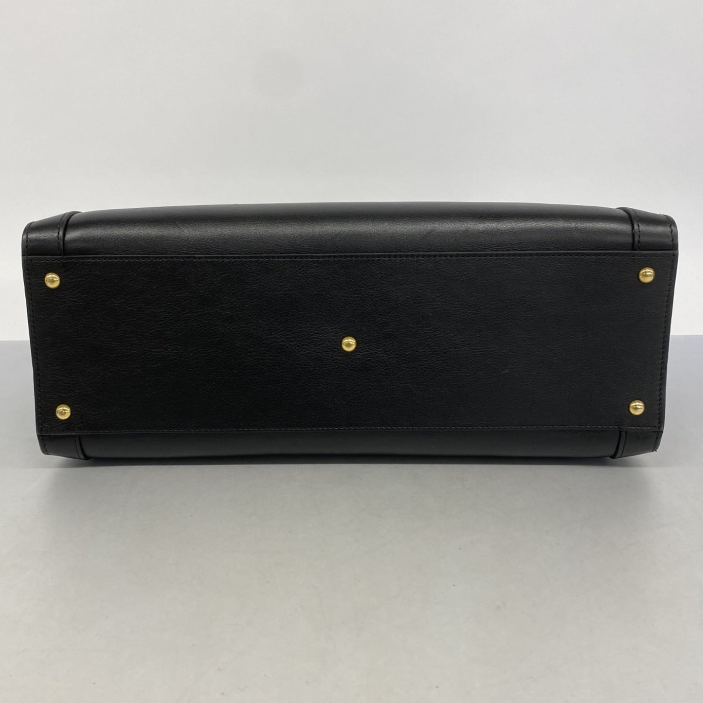 Gucci Black Leather Handbag ( )