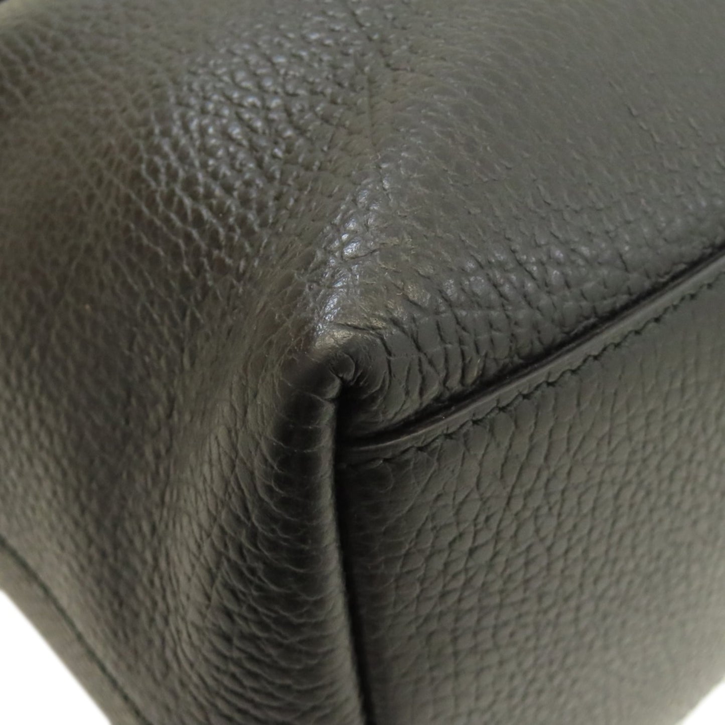 Gucci Black Leather Handbag ( )