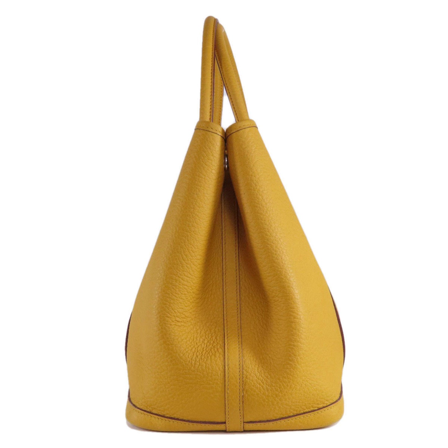 Hermes Yellow Country Leather Tote Bag ( )