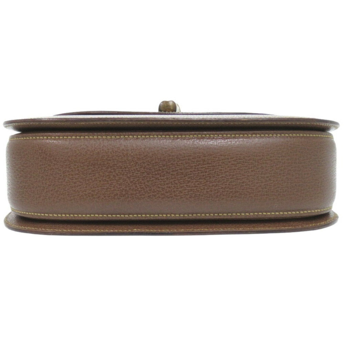 Gucci Brown Leather Handbag ( )