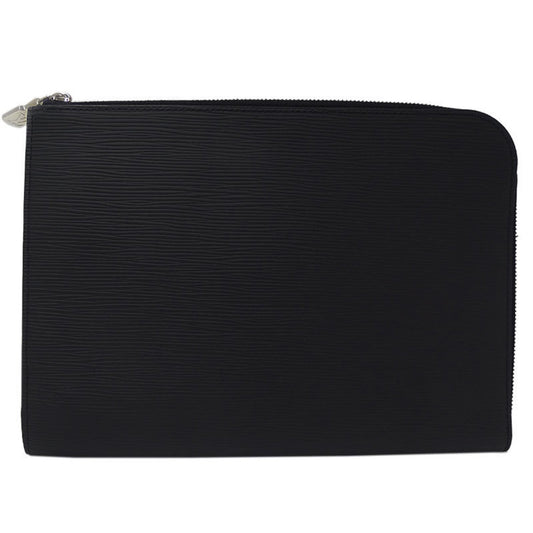 Louis Vuitton Bag Epi Men's Women's Second Clutch Pochette Jules PM Noir Black