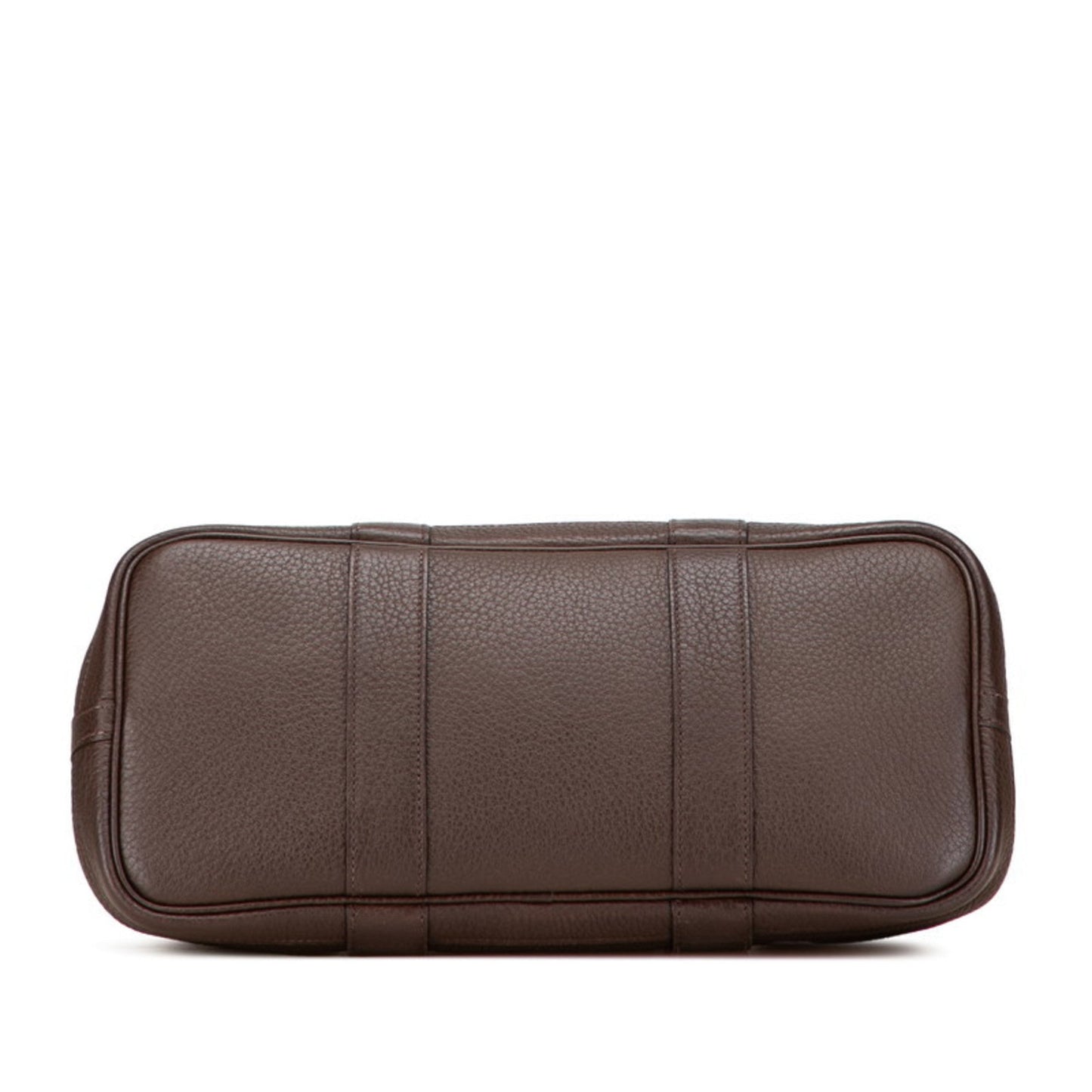 Hermes Garden Chocolat Negonda Leather Handbag ( )