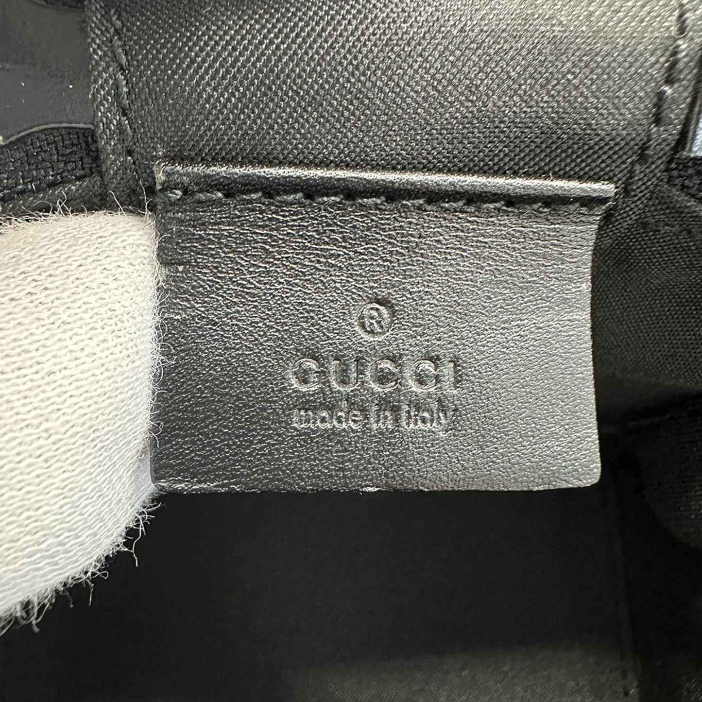 Gucci Gg Canvas Black Gg Canvas Handbag ( )