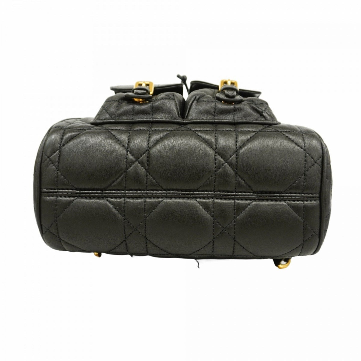 Christian Dior Black Leather Backpack ()