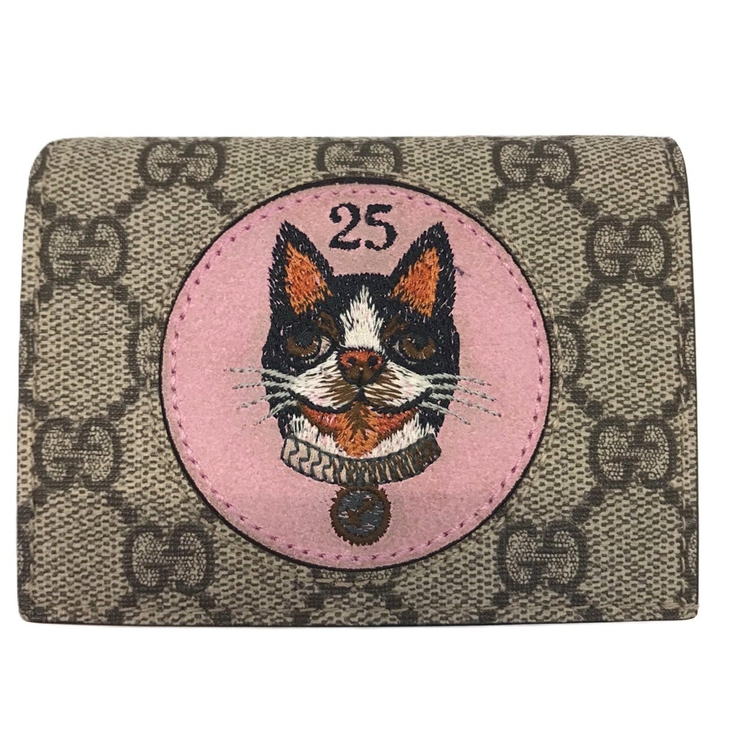 Gucci Gg Supreme Beige Gg Supreme Wallet (Bi-Fold) ( )
