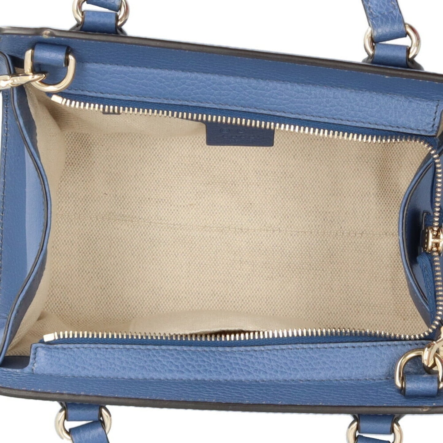 Gucci Soho Blue Leather Shoulder Bag ( )