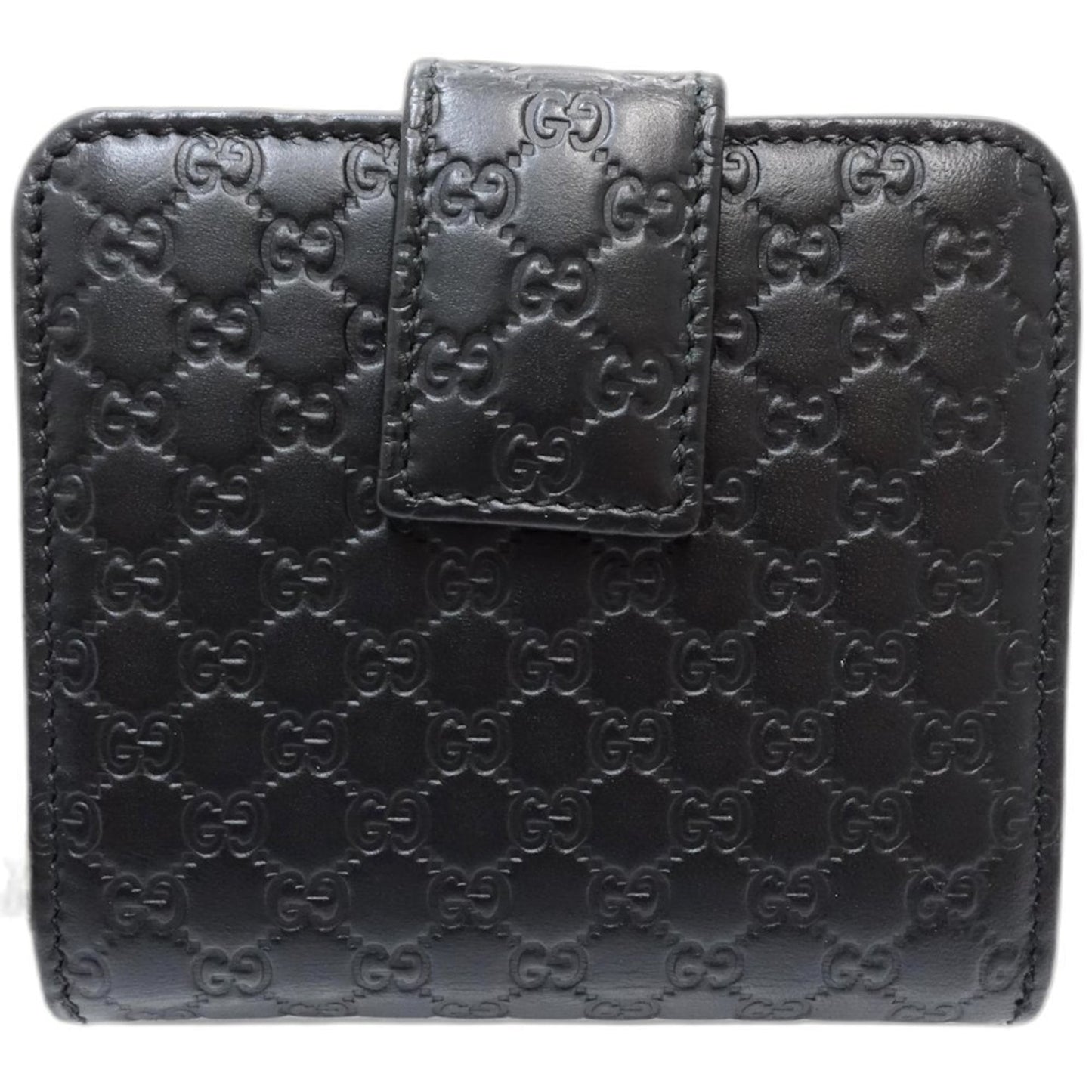 Gucci Black Leather Wallet (Bi-Fold) ( )
