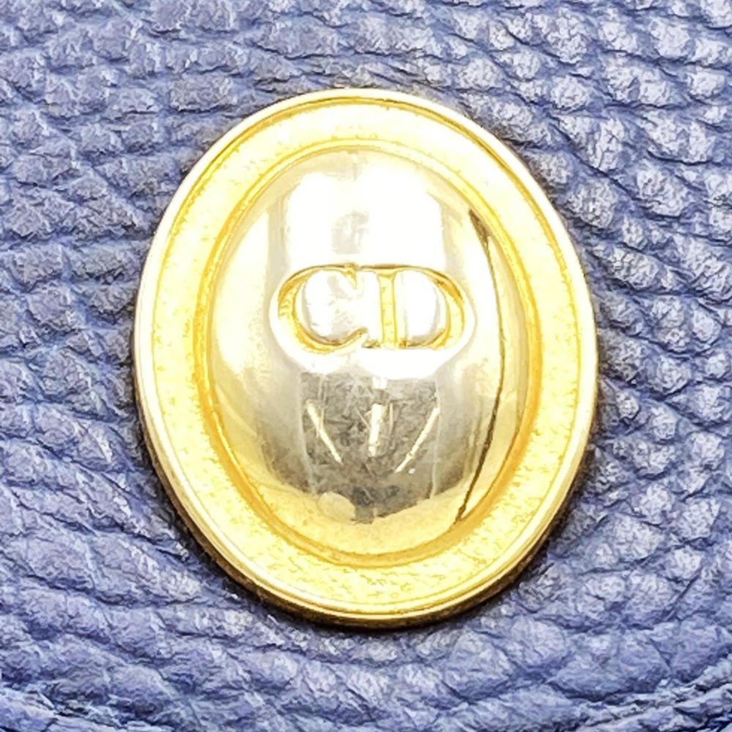 Christian Dior Navy Leather Shoulder Bag ()