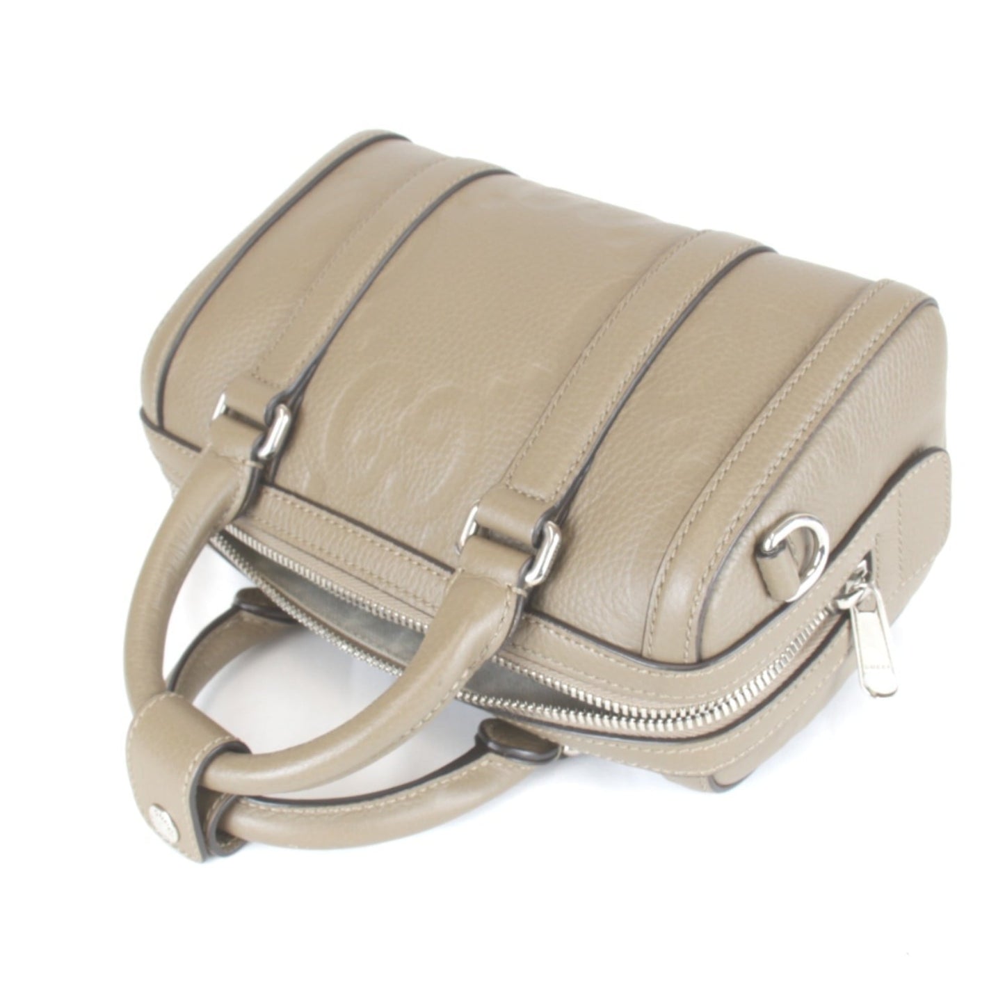 Gucci Beige Leather Handbag ( )