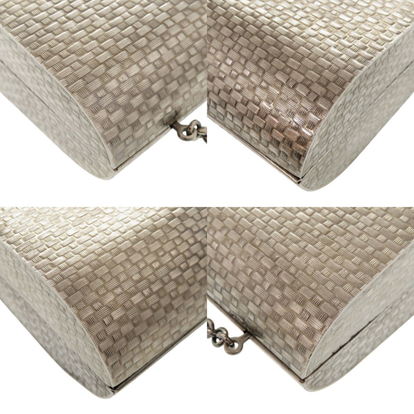 Gucci Silver Metal Shoulder Bag ( )