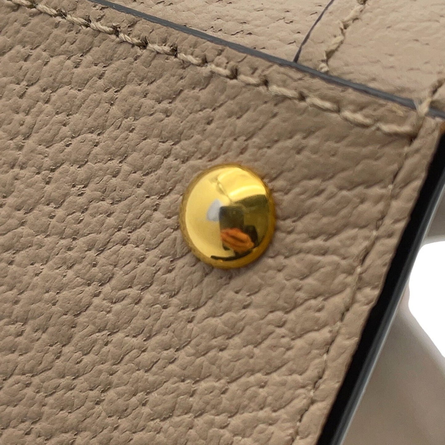 Gucci Beige Leather Handbag Shoulder Bag ( )