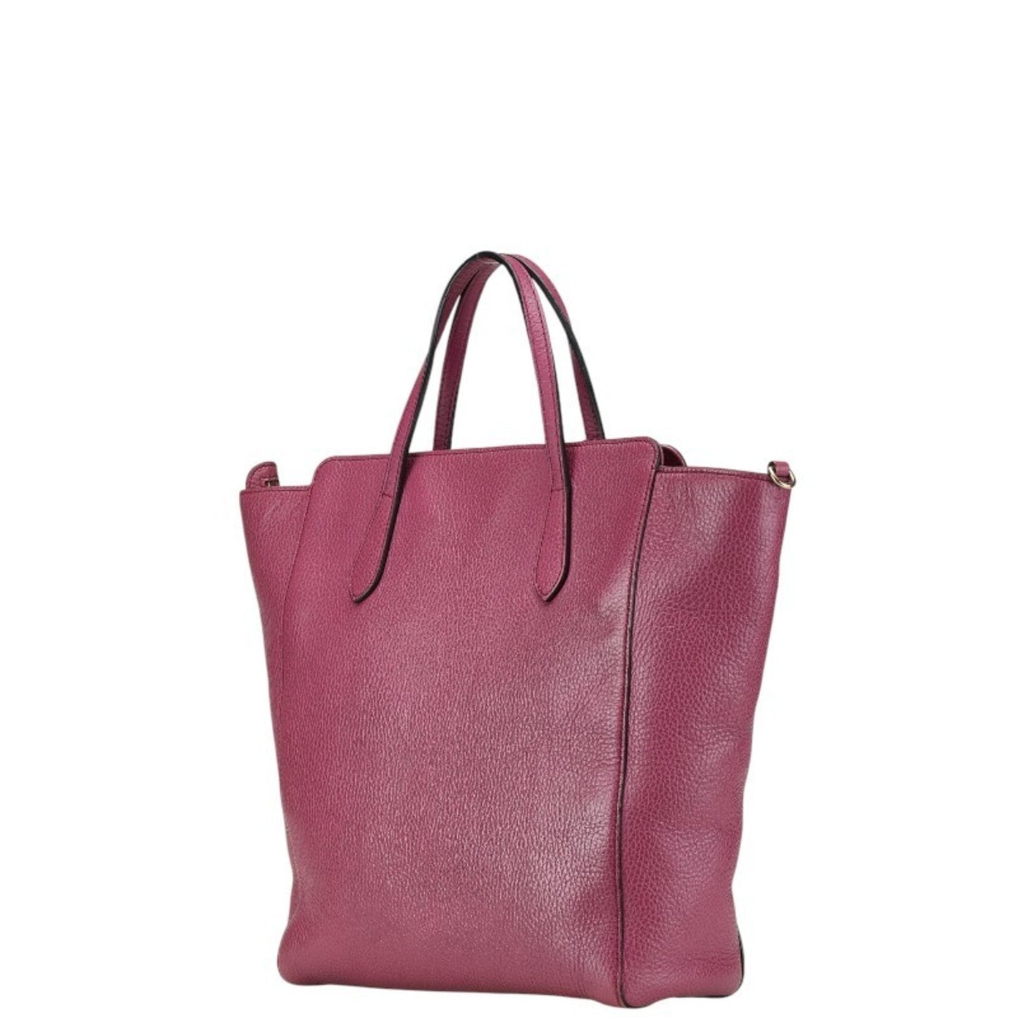 Gucci Purple Leather Handbag Shoulder Bag ( )