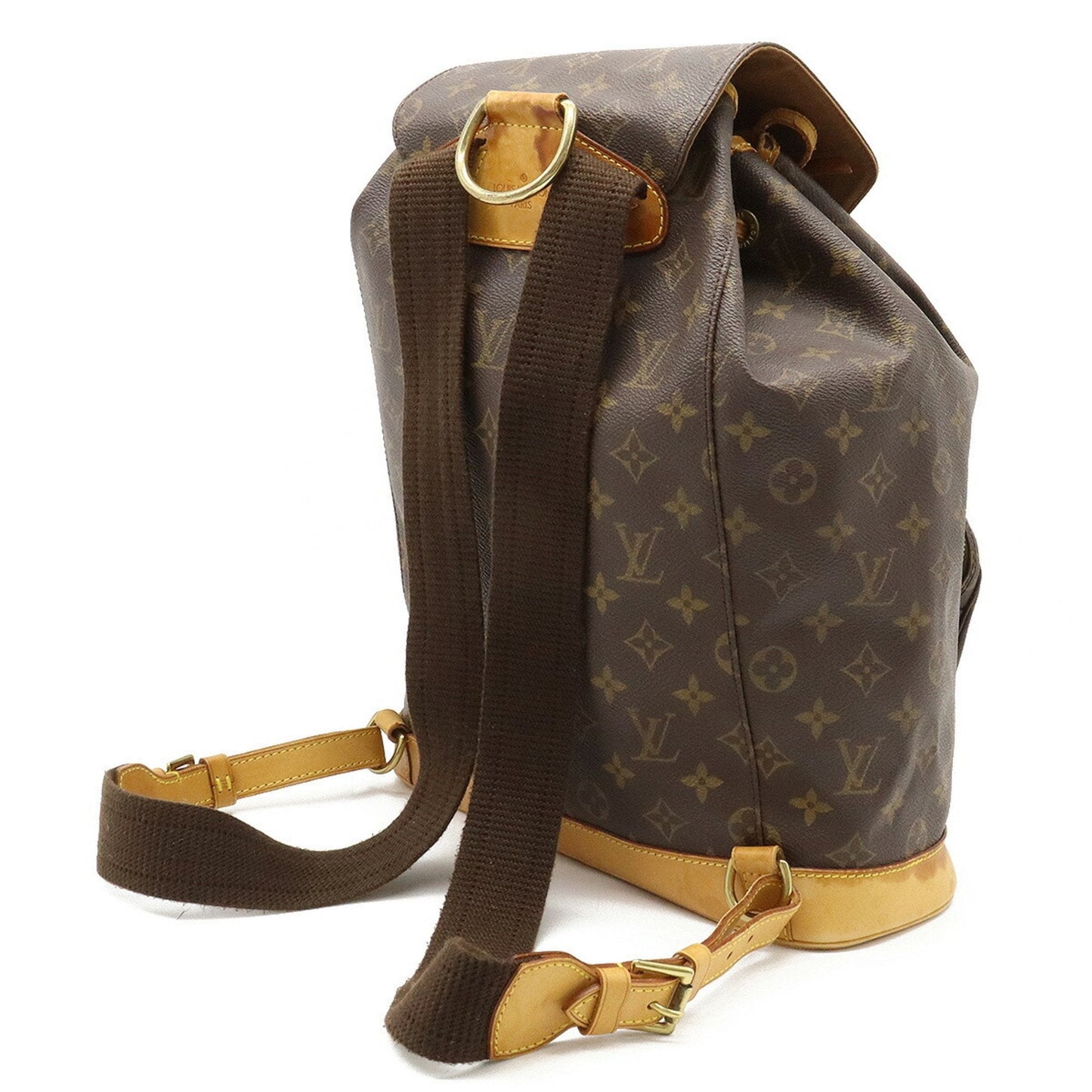 LOUIS VUITTON Monogram Montsuri GM Rucksack Shoulder Bag Pack