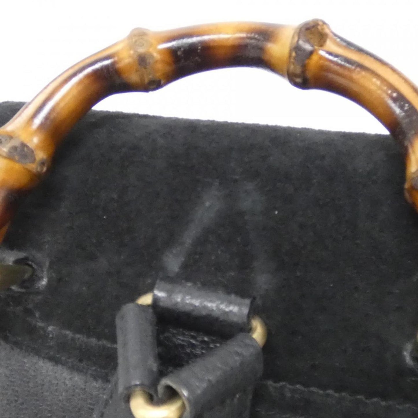 Gucci Black Suede Backpack ( )