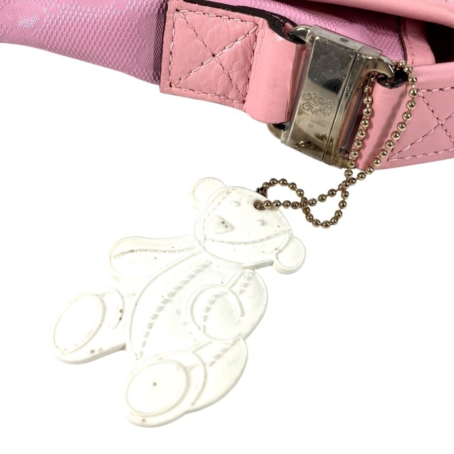 Gucci Gg ImprimÃ© Pink Gg ImprimÃ© Leather Messenger Bag Shoulder Bag ( )