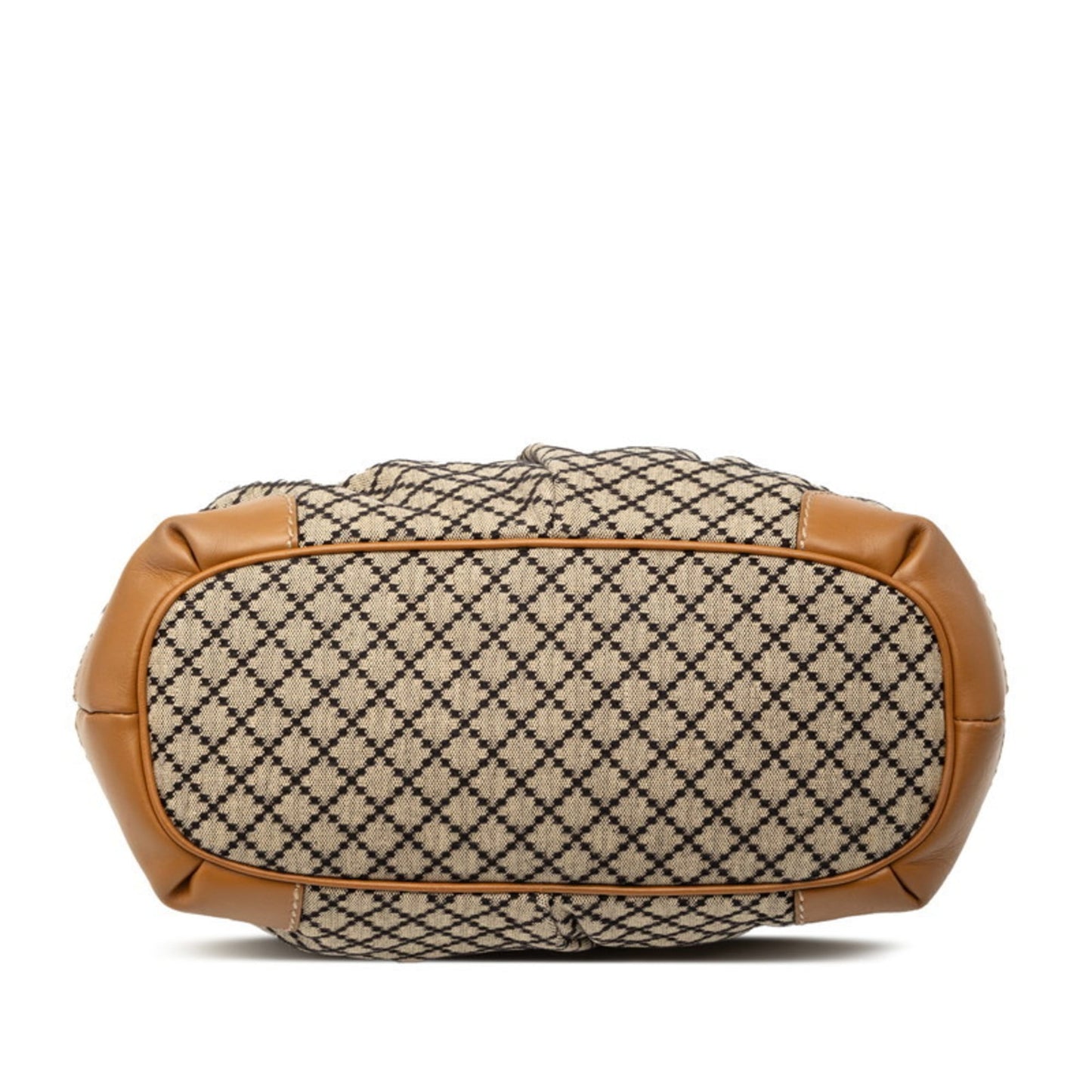 Gucci Beige Canvas Leather Handbag Shoulder Bag ( )