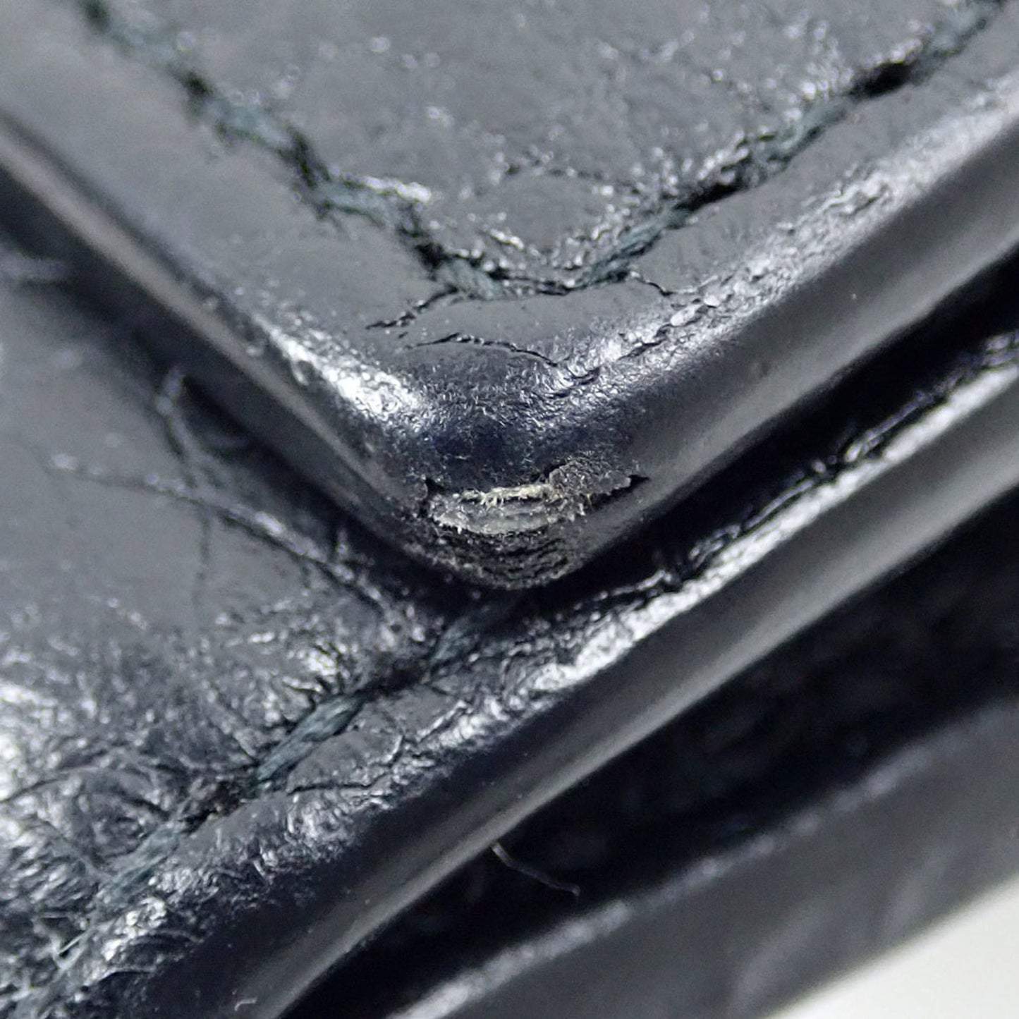 Gucci Black Leather Long Wallet (Bi-Fold) ( )