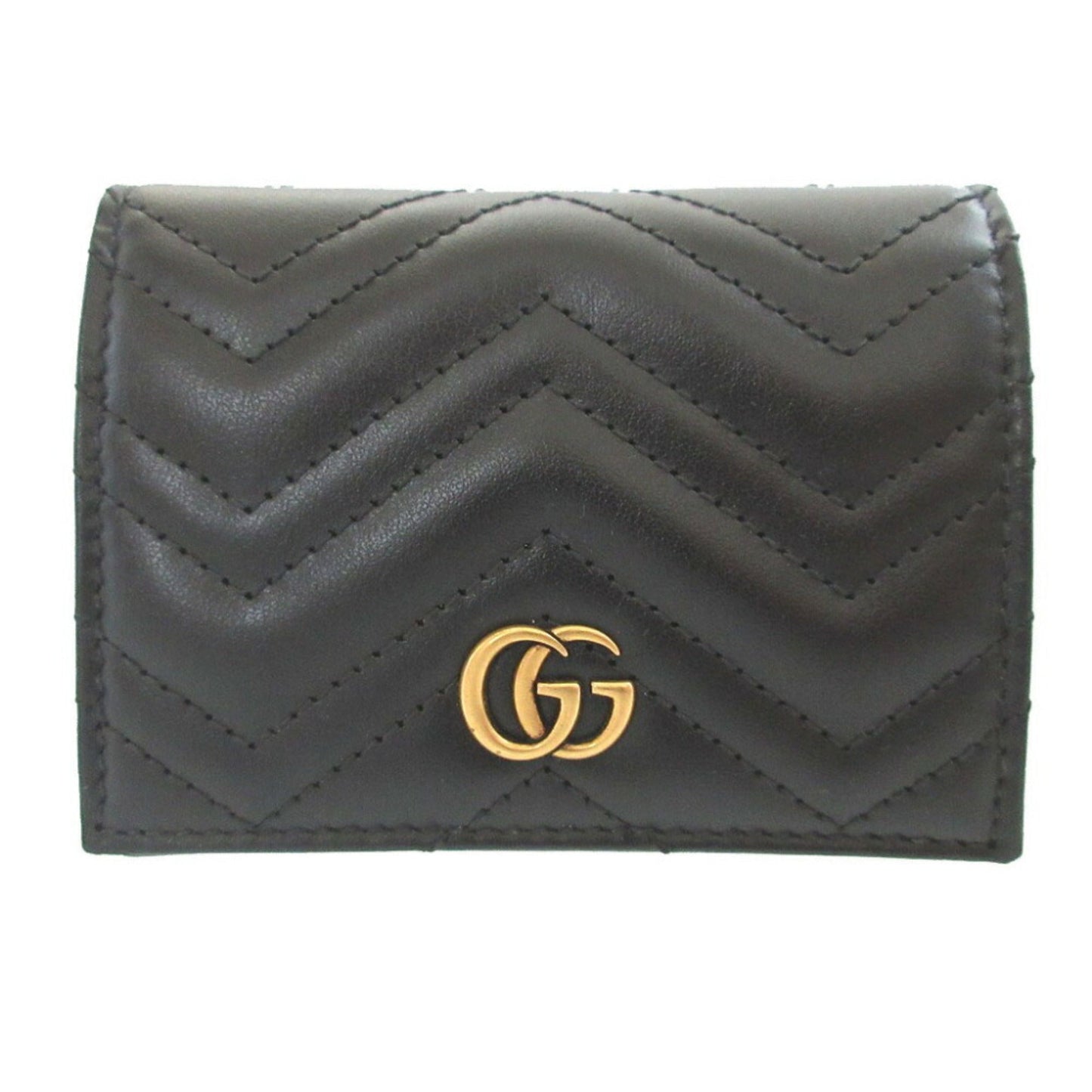 Gucci Black Leather Coin Purse/Coin Case ( )
