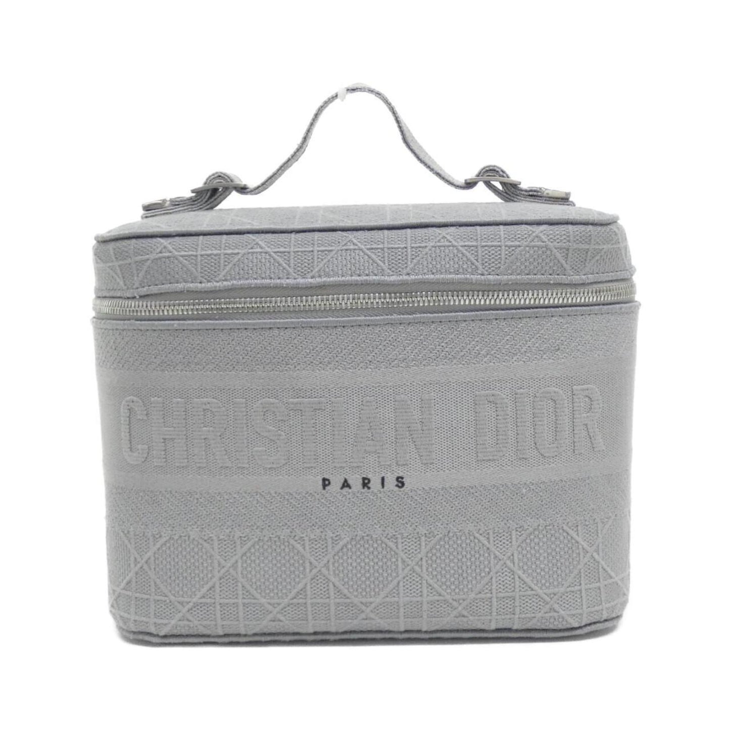 Christian Dior Canvas Handbag Vanity Bag ()